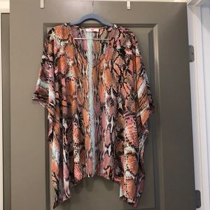 EUC Buddy Love Snake Skin Tunic